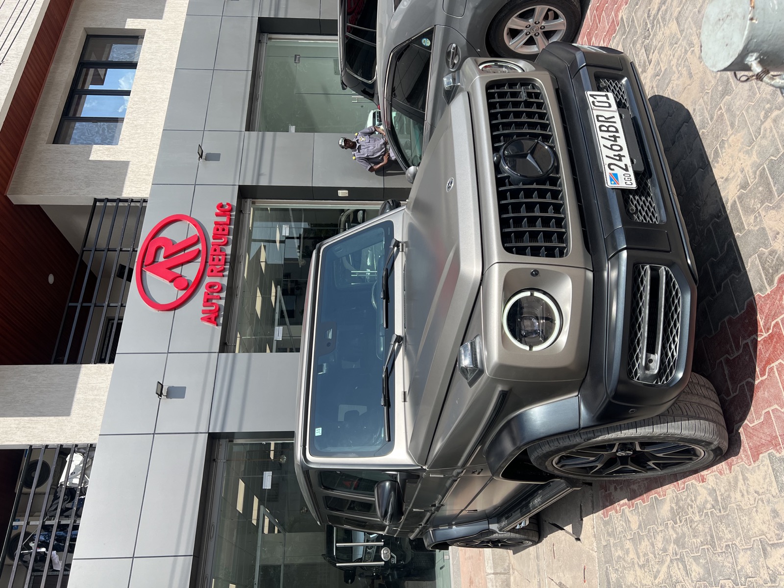 Mercedes Classe G vue extérieure